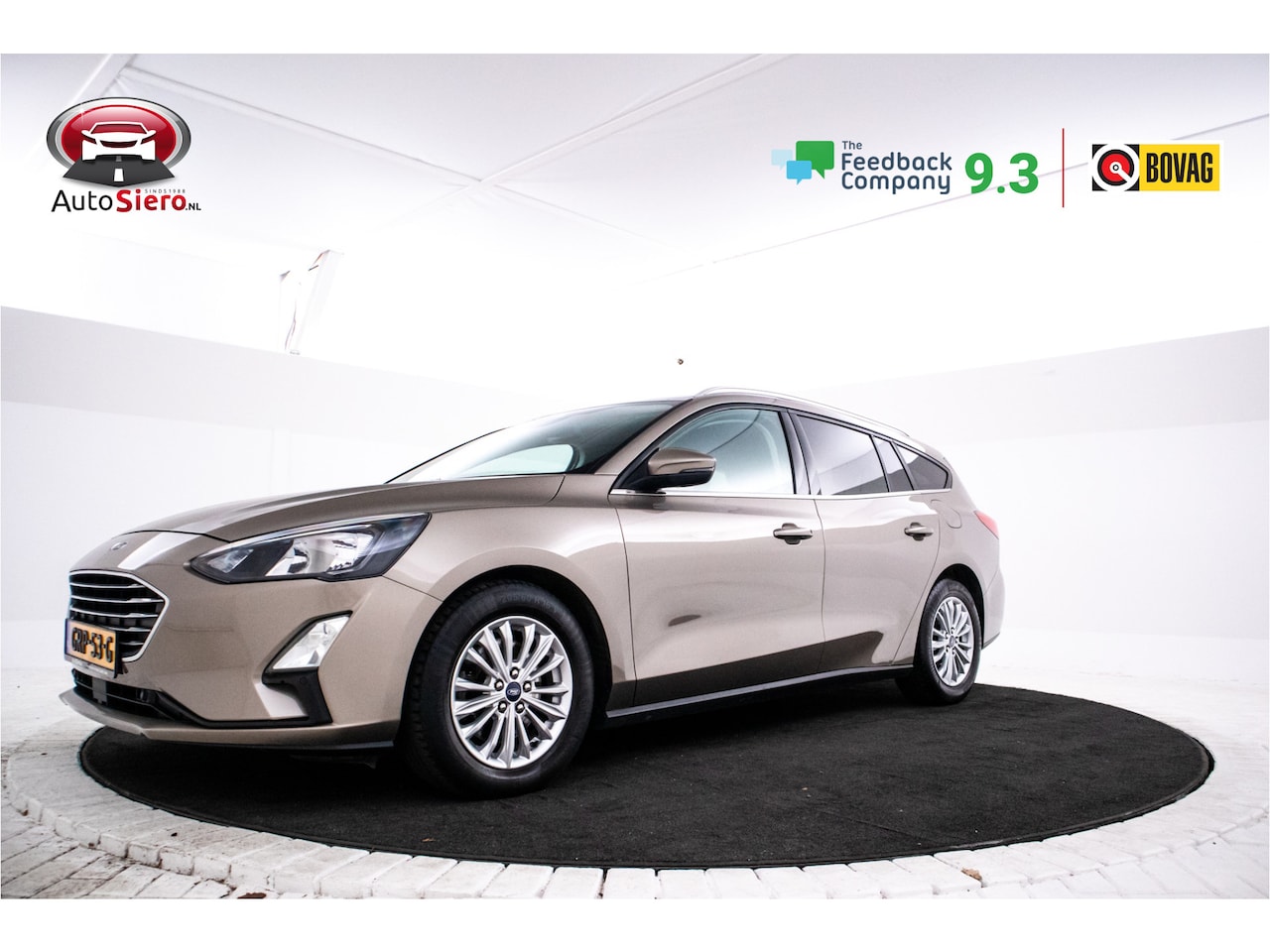 Ford Focus Wagon - 1.5 EcoBlue Titanium Business Navigatie, Trekhaak, Camera, Apple Carplay, Cruise Control - AutoWereld.nl