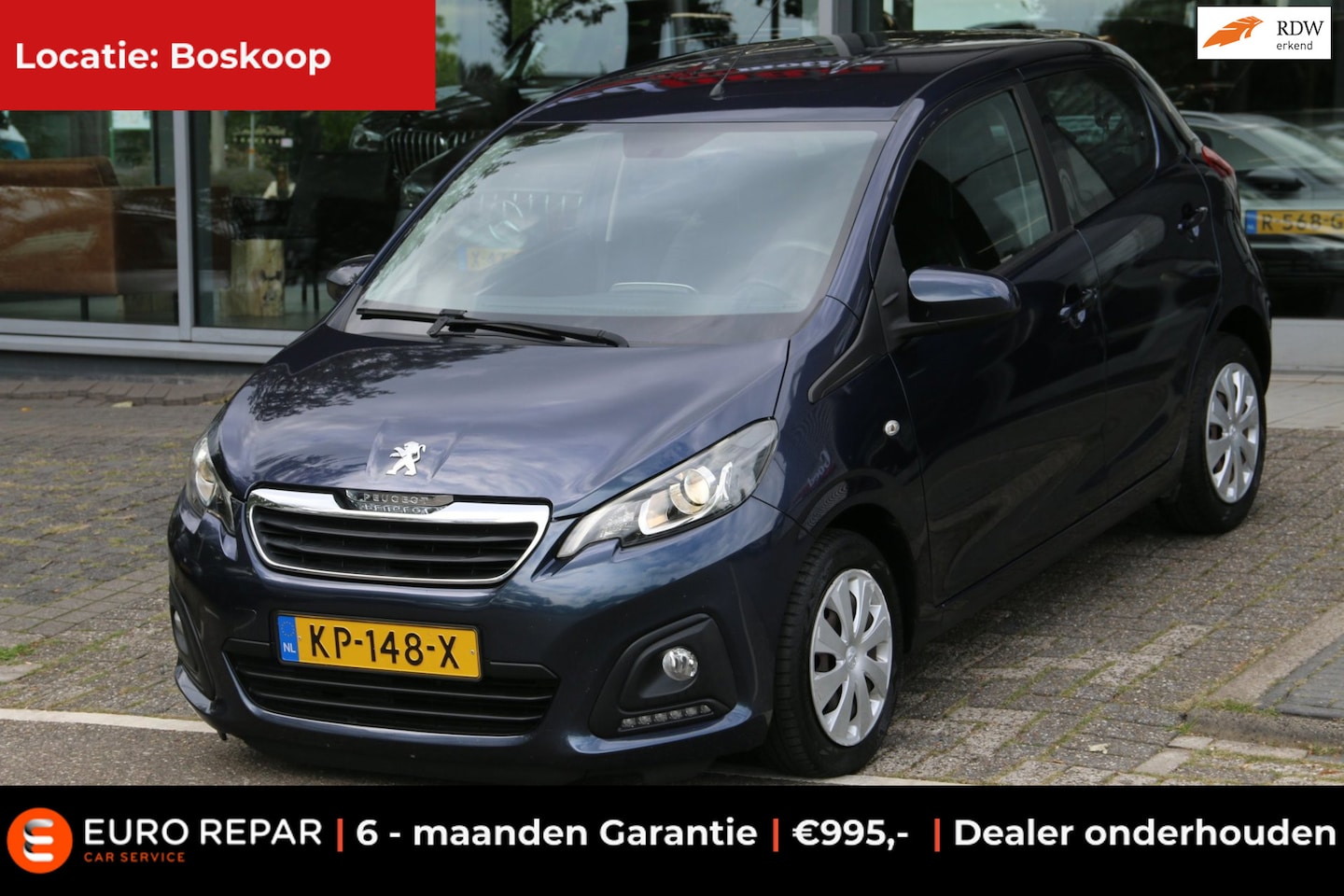 Peugeot 108 - 1.0 e-VTi Active NL-AUTO NAP AIRCO 5-DRS! - AutoWereld.nl