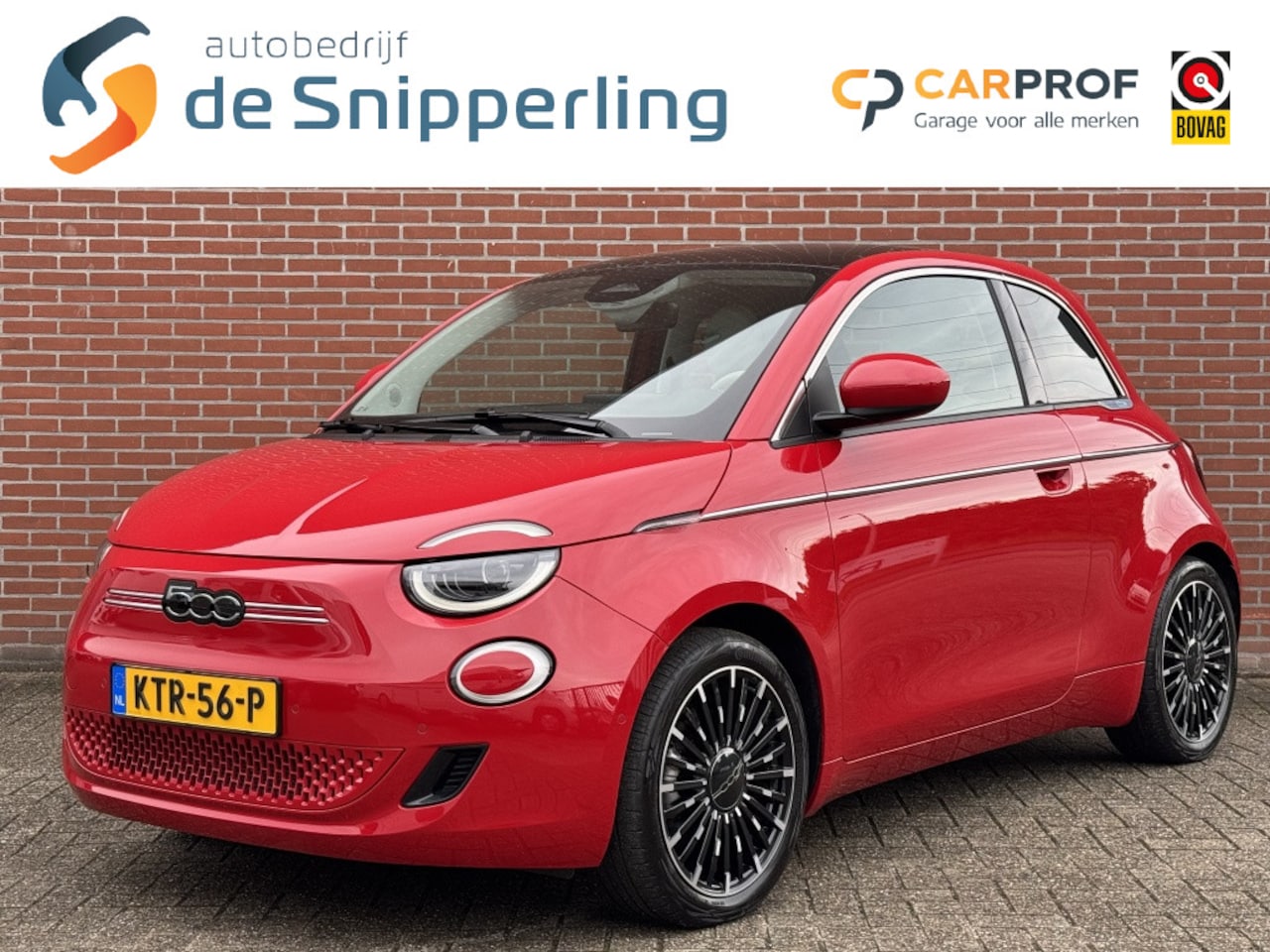 Fiat 500 - La Prima 42 kWh JBLPANO ADAPT-CRUISE STOELVW CARPLAY LED NAV - AutoWereld.nl