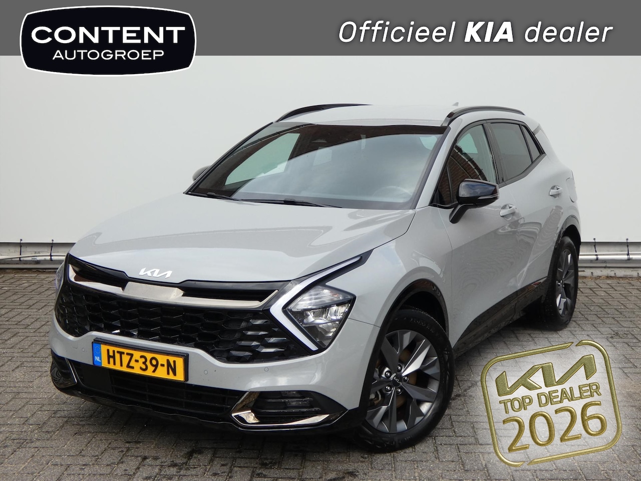 Kia Sportage - 1.6 T-GDi 230pk Hybrid AT6 Dark Edition - AutoWereld.nl