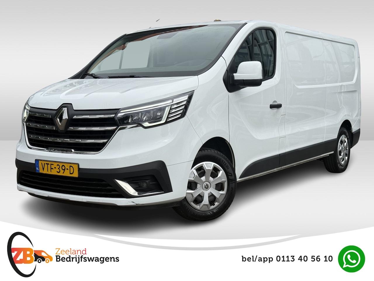 Renault Trafic - 2.0 dCi 130 T30 L2H1 Work Edition | NL-auto | 1e Eig | LED | Navi | PDC | Cruisec. - AutoWereld.nl