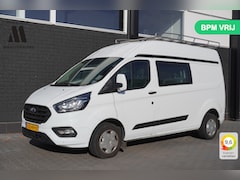 Ford Transit Custom - 2.0 TDCI Dubbel Cabine L2H2 EURO 6 - Airco - Cruise - PDC - €19.900, - Excl