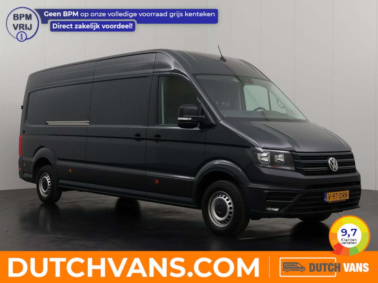 Volkswagen Crafter - 2.0TDI 140PK Automaat L4H3 Highline ( 2024) | Navigatie | Camera | 3-Zits | Betimmering - AutoWereld.nl