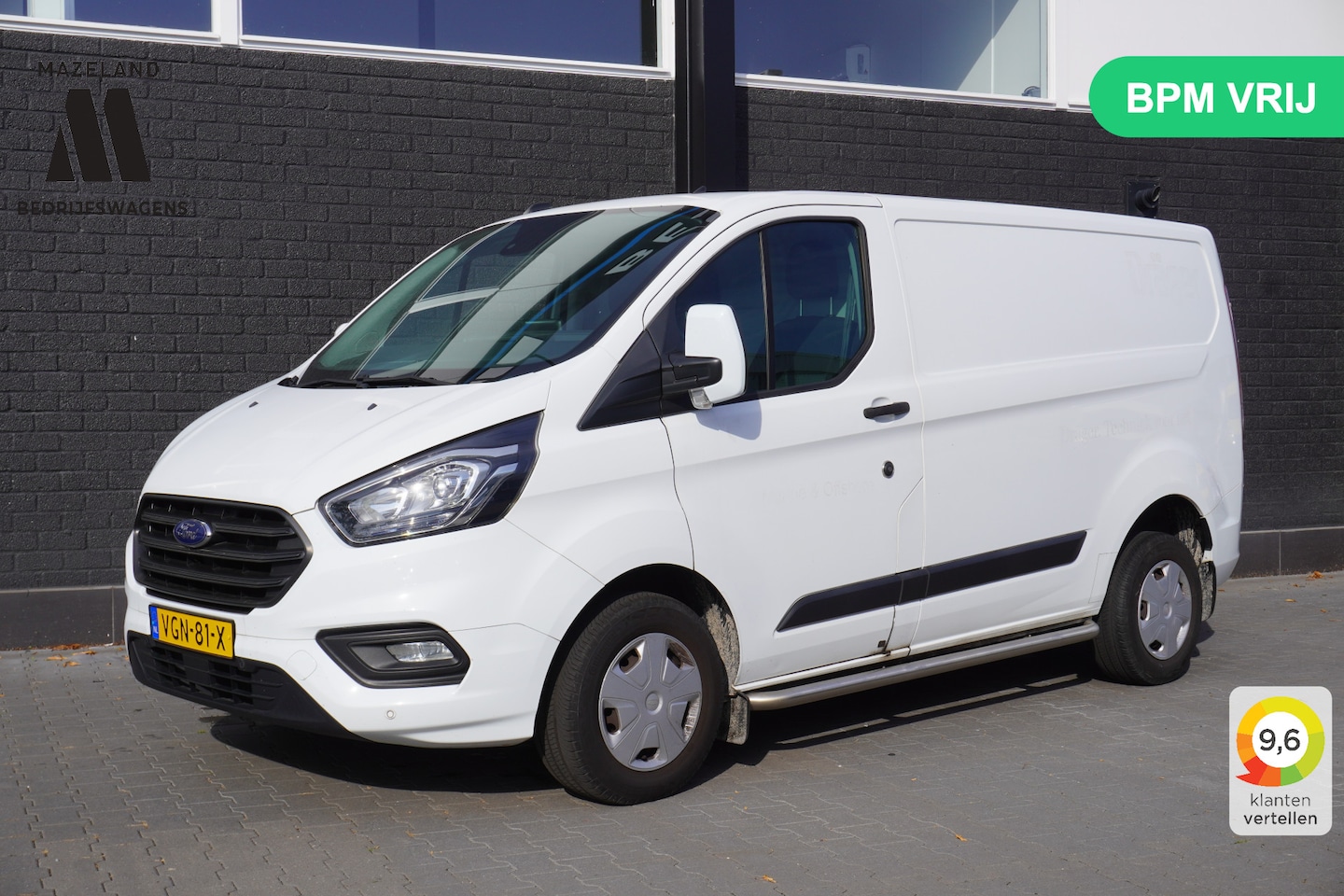 Ford Transit Custom - 2.0 TDCI EURO 6 - Airco - Navi - Cruise - €13.900,- Excl. - AutoWereld.nl