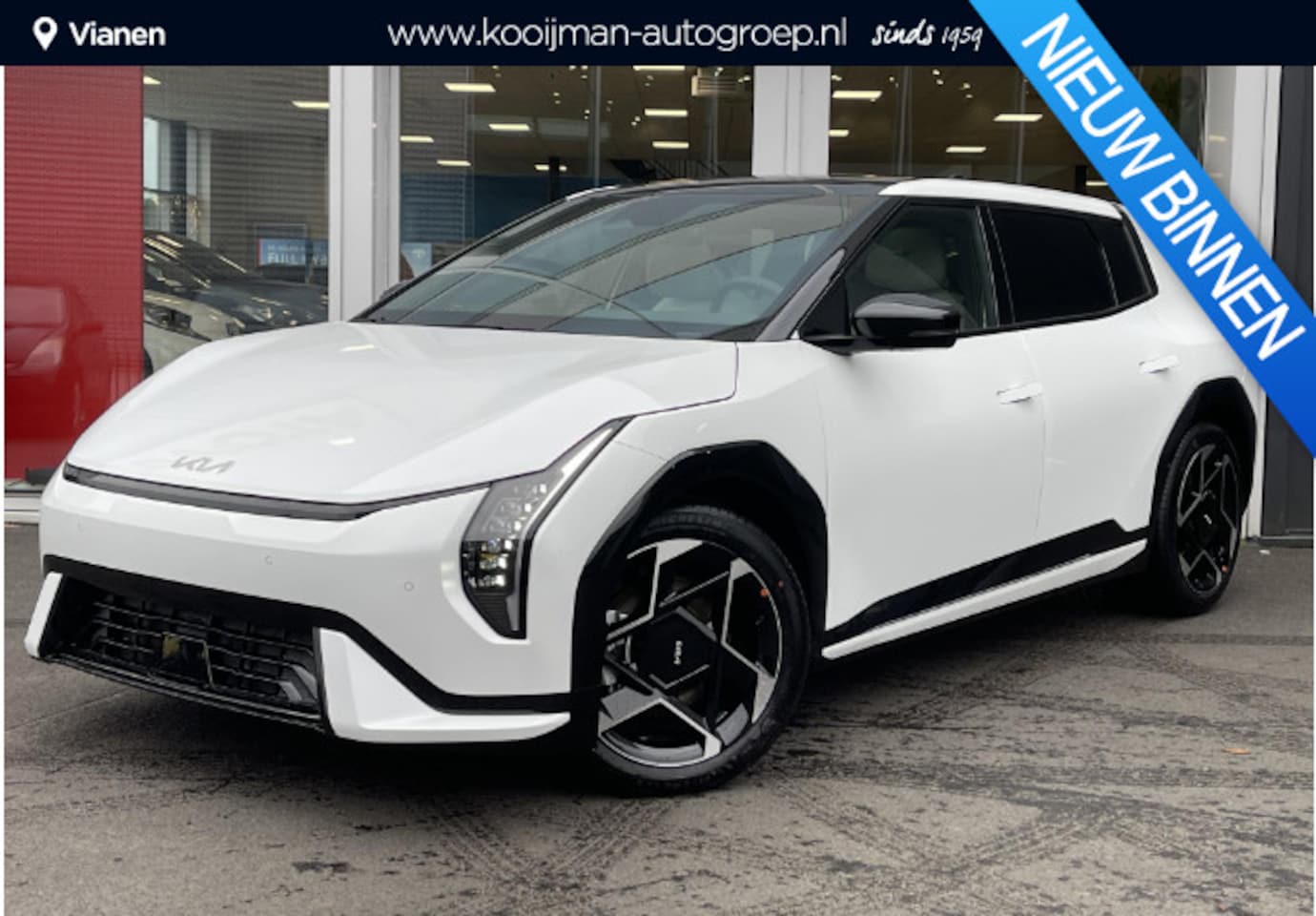 Kia EV4 - GT-Line Business Edition 81.4 kWh | Direct Uit Voorraad Leverbaar | Elektrisch Verstelbare - AutoWereld.nl
