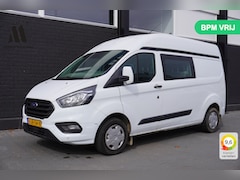 Ford Transit Custom - 2.0 TDCI L2H2 DC EURO 6 - Airco - Cruise - PDC - €18.900, - Excl