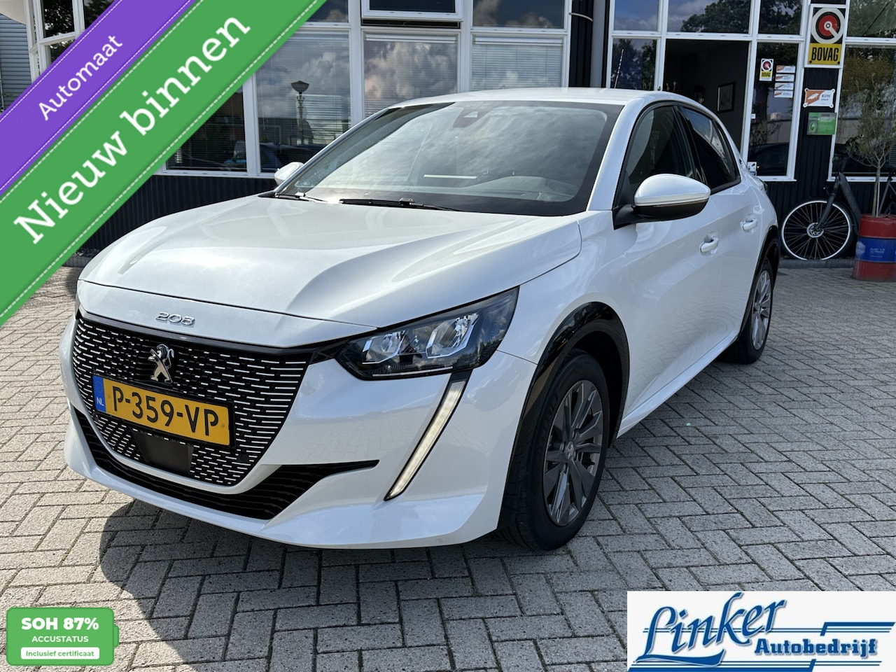 Peugeot e-208 - EV Blue Lease Active 50 kWh - SoH 87% CAMERA LM VELGEN - AutoWereld.nl