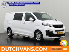 Peugeot Expert - 2.0BlueHDI 120PK Long Asphalt Dubbele Cabine | 2xSchuifdeur | Navigatie | Camera | Airco |