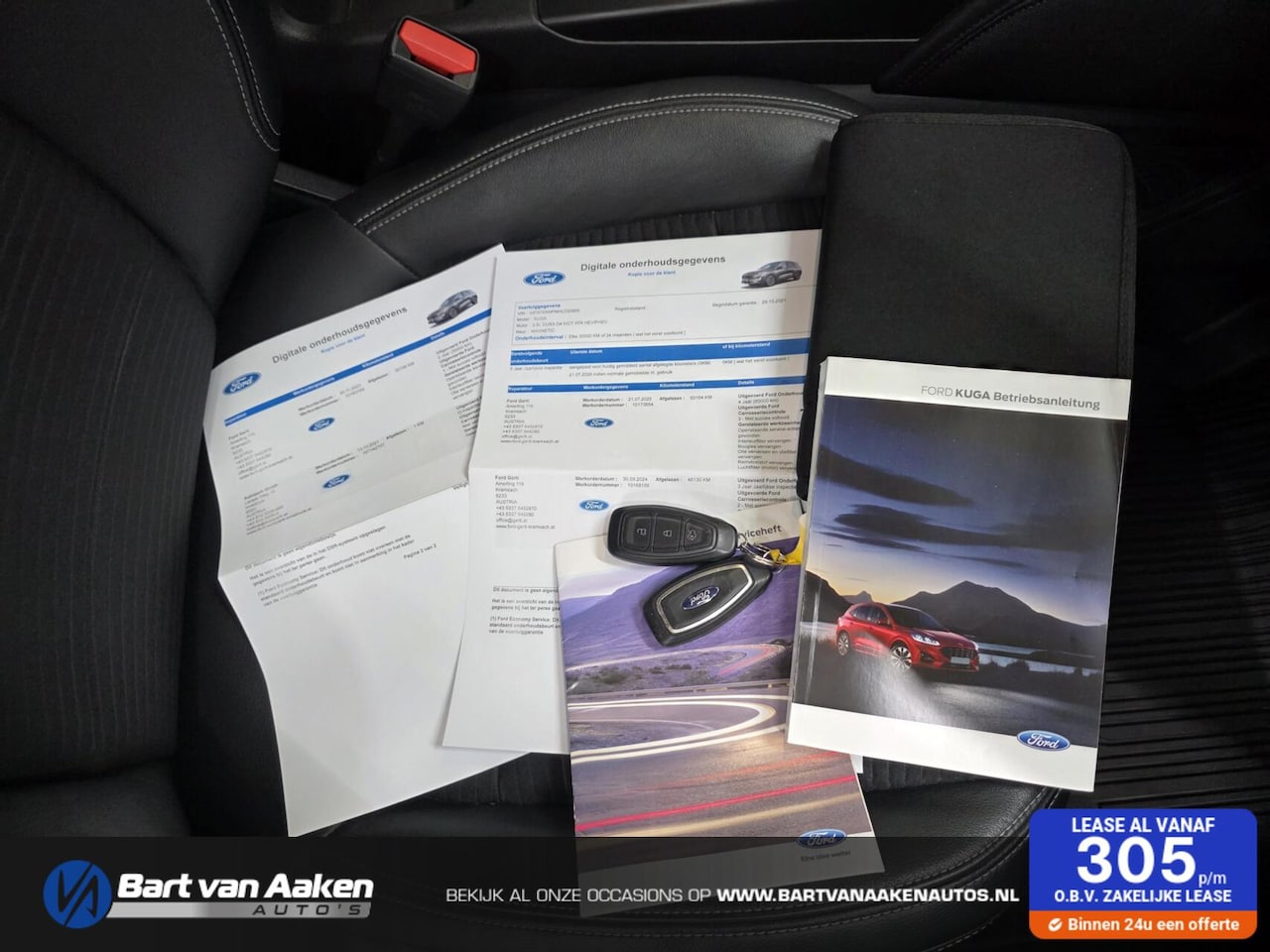 Ford Kuga - 2.5 PHEV Titanium X 225pk Winterpack Halfleder - AutoWereld.nl