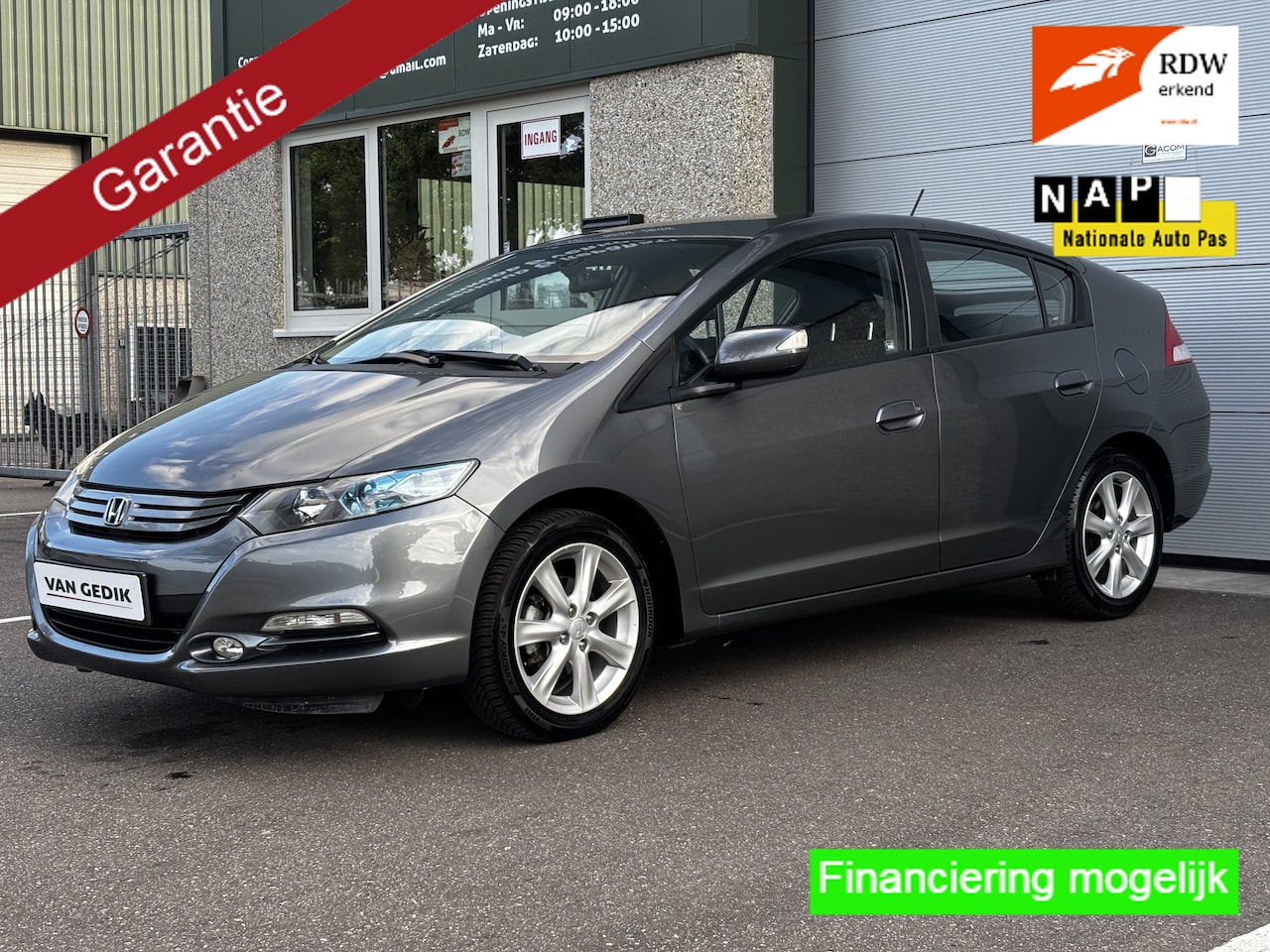 Honda Insight - 1.3 Elegance Stoelver Clima Cruise Pdc Nap Trekhaak - AutoWereld.nl