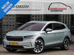 Skoda Enyaq iV - 80 1ST EDITION/ LEER/ ADAPTIVE/ TREKHAAK/ BLINDSPOT/ ELEKT. STOEL/ ELEKT. KLEP/ SOH 92%