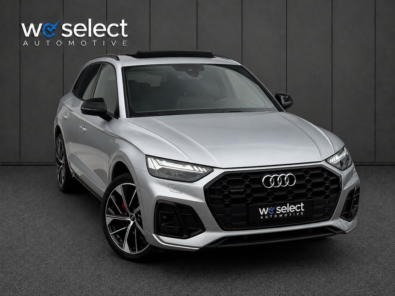 Audi Q5 - 55 TFSI e S-Line Pano l Camera l Half Leder l Virtual l Keyles l Alcantara - AutoWereld.nl