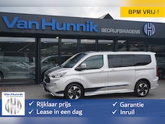 Ford Transit Custom - 320S 170PK DC Sport AUT BPM VRIJ Demo Navi, ACC, 360° Cam, 19" LM, Elek. Schuifdeur NR. AR