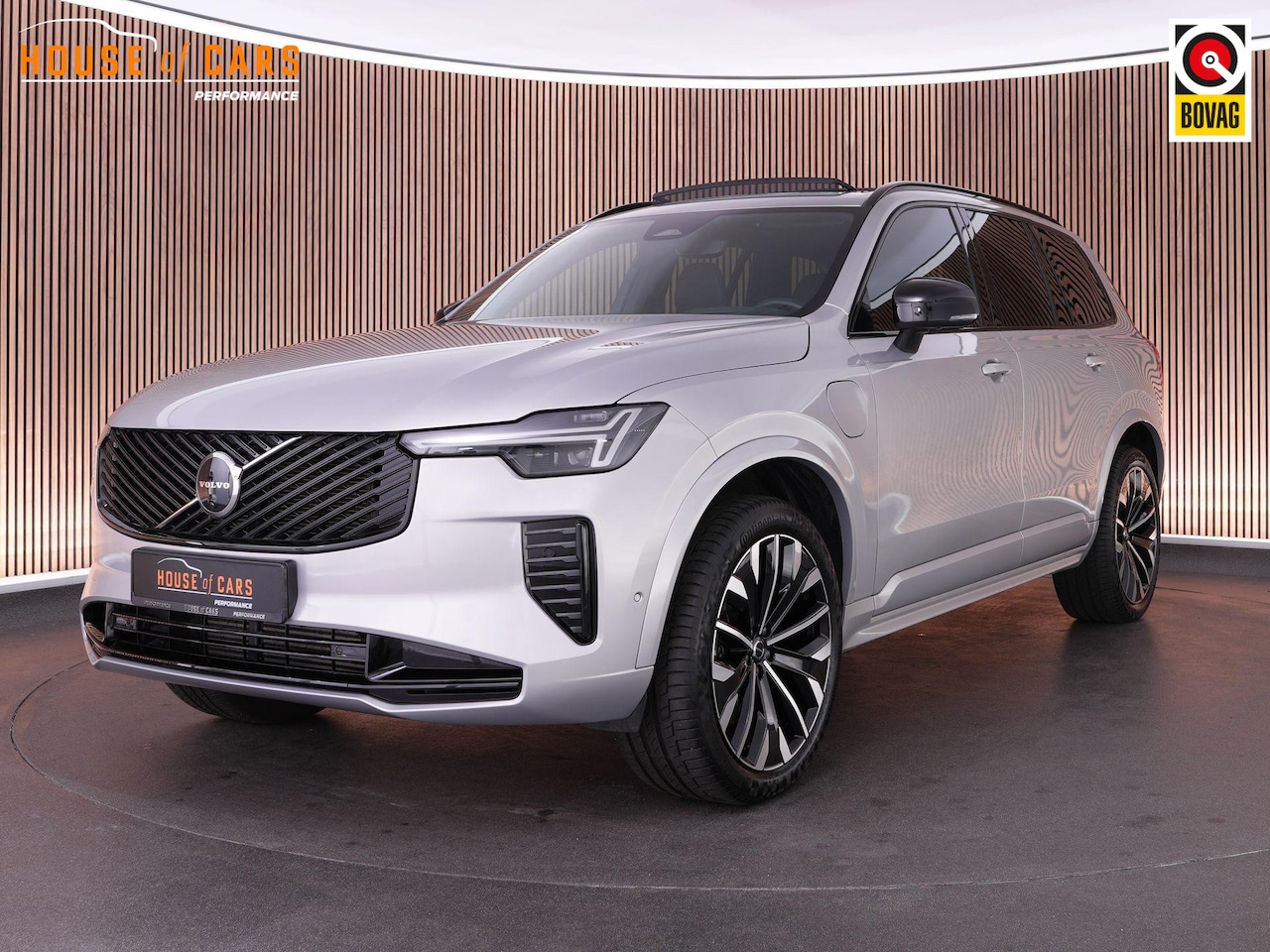 Volvo XC90 - T8 Plug-in hybrid 2.0 455pk AWD Ultra Bright 7P |Bowers & Wilkens|pano|massage|head-up|360 - AutoWereld.nl