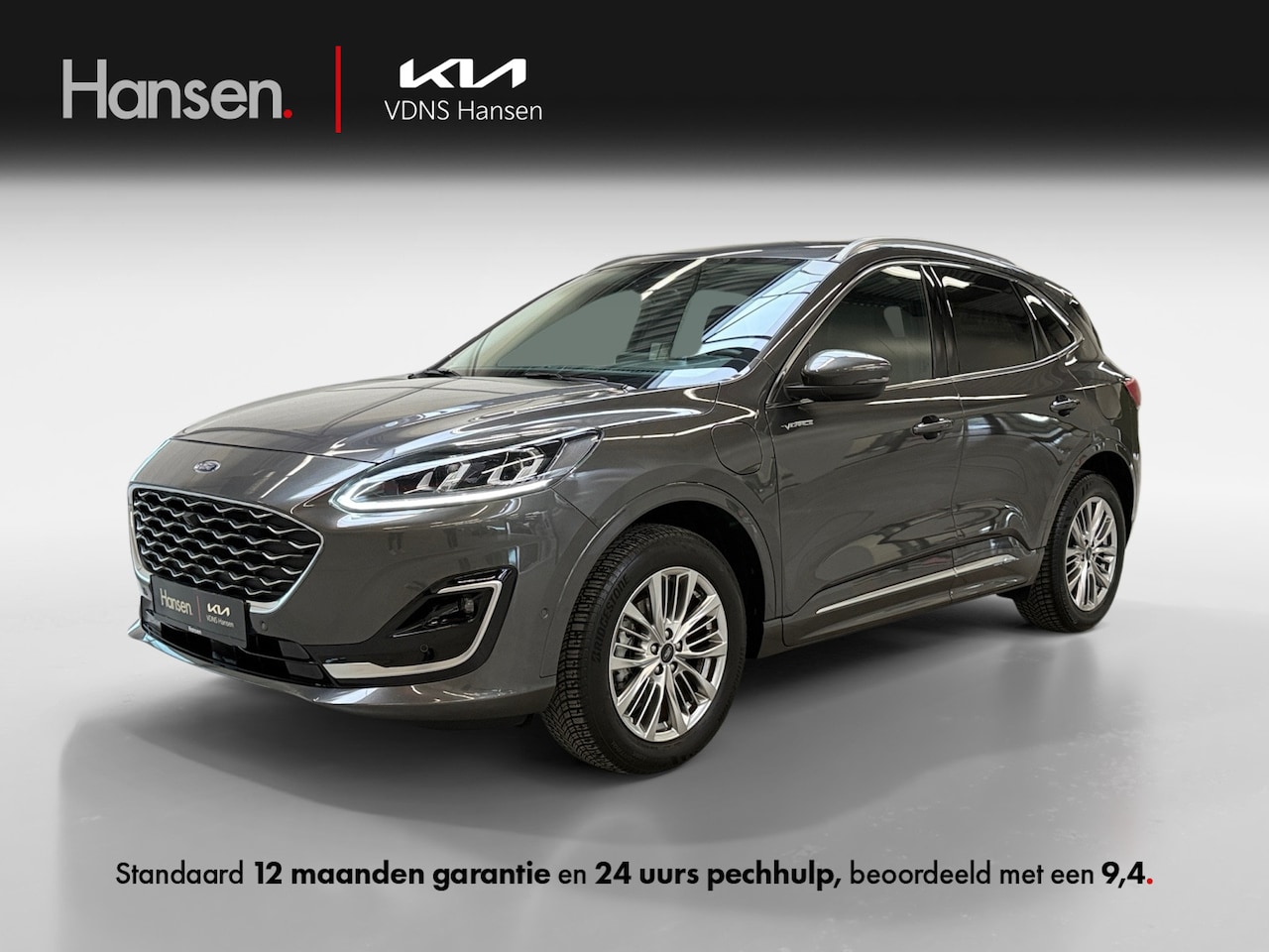 Ford Kuga - 2.5 PHEV Vignale I Winterpakket I Technologiepakket I Leder I Elek. Achterklep I Camera I - AutoWereld.nl