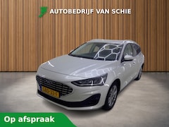 Ford Focus Wagon - 1.0 EcoBoost Hybrid Titanium 1e-Eig. & Keurig-Onderh. BOVAG-Garantie. NL-Auto