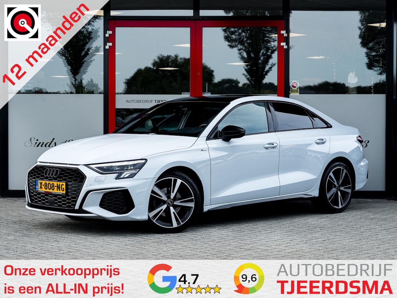 Audi A3 Limousine - 30 TFSI S edition | S-Line | Stoelverwarming | Adaptieve Cruise Control | 18'' Lichtmetale - AutoWereld.nl