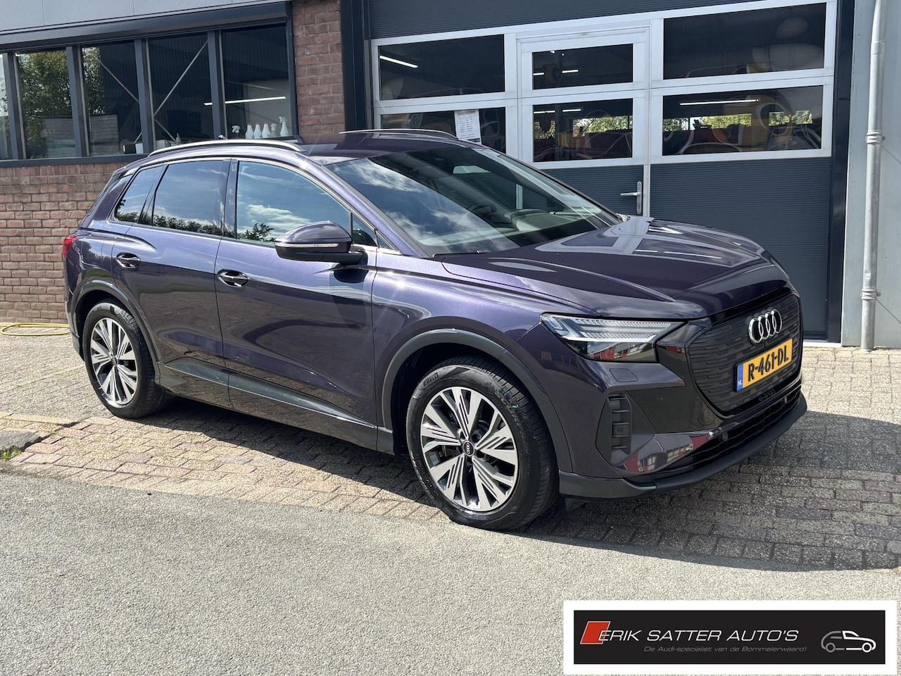 Audi Q4 e-tron - 45 quattro Advanced edition 77 kWh SOH 90%| Warmtepomp| Camera + PDC| Leder| Trekhaak| Mat - AutoWereld.nl