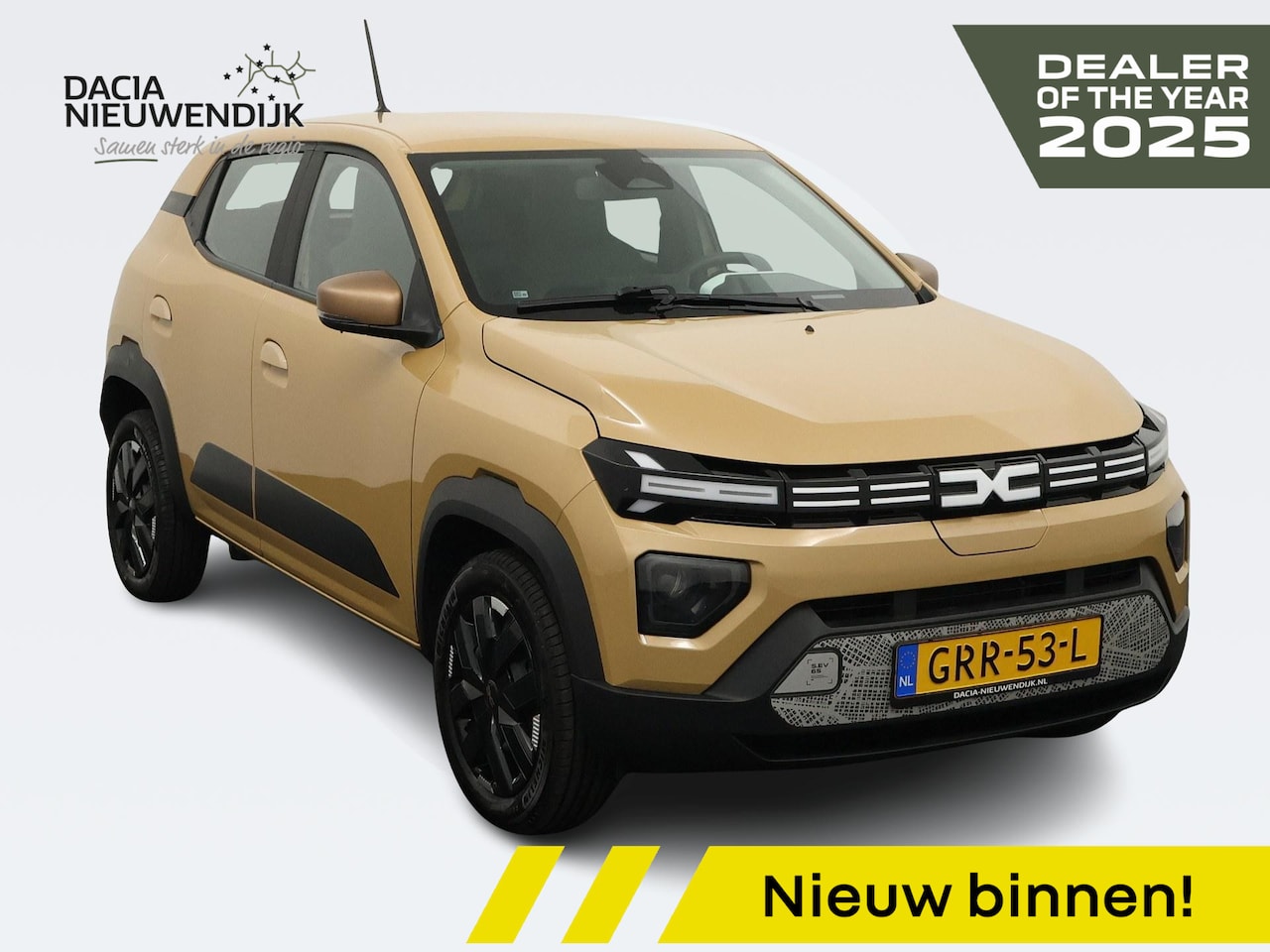 Dacia Spring - Extreme 65 26.8 kWh | DC LADER | PARKEERSENSOREN | APPLE & ANDROID CARPLAY | LAGE KM-STAND - AutoWereld.nl