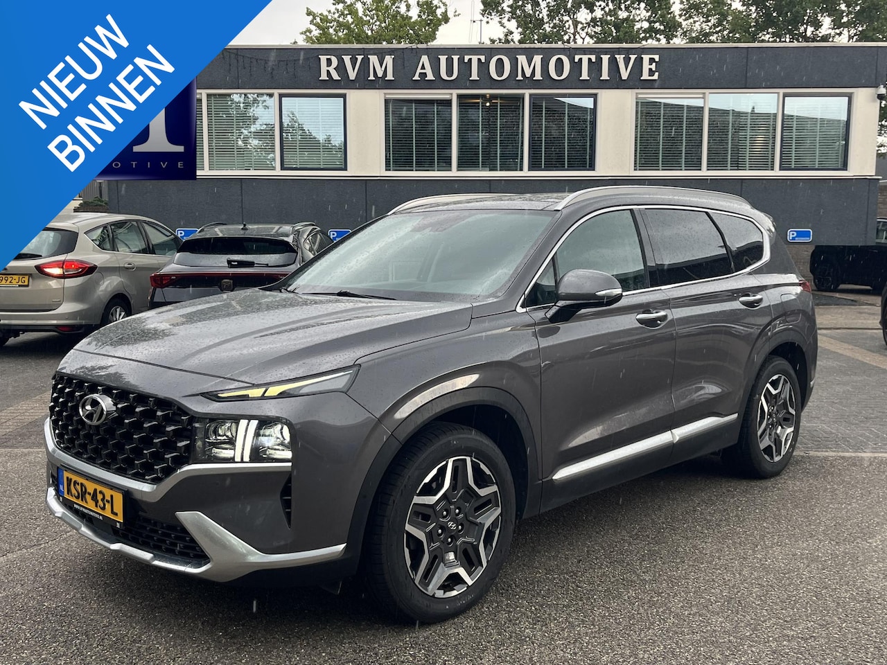 Hyundai Santa Fe - 1.6 T-GDI PHEV Comfort Smart 7p. APPLE CARP. | STOEL VENTILATIE/VERWARMING | 7 PERS | 360˚ - AutoWereld.nl