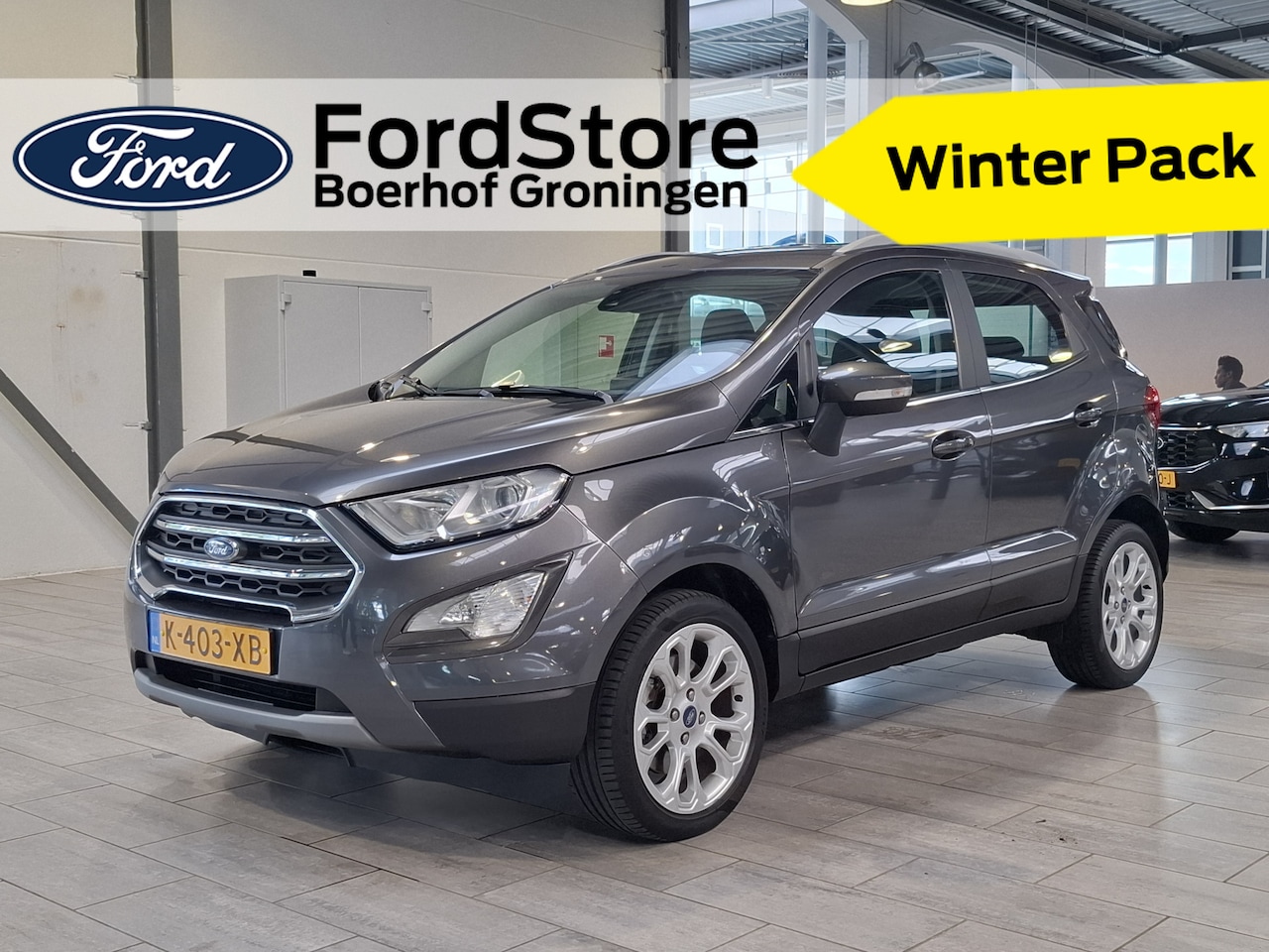 Ford EcoSport - EcoBoost 125pk Titanium | Winterpack | B&O | Cruise | Half leder | Clima | 17" LMV | - AutoWereld.nl