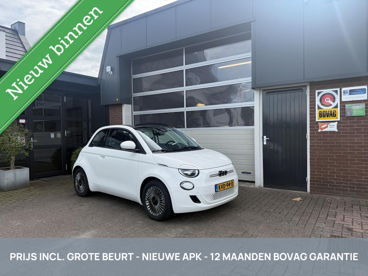 Fiat 500 C - Icon 42 kWh SOH 97% CARPLAY/STOELVERW *ALL-IN PRIJS* - AutoWereld.nl