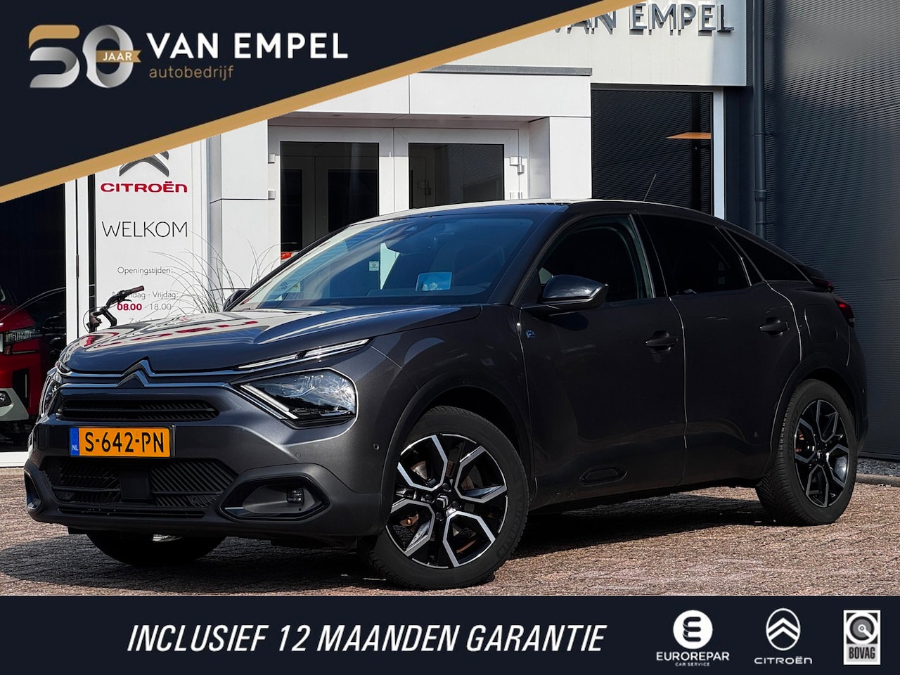 Citroën Ë-C4 - Shine Pack Business 50 kWh NL-Auto | 97% SOH | Leder + Stoelverwarming | Camera | - AutoWereld.nl