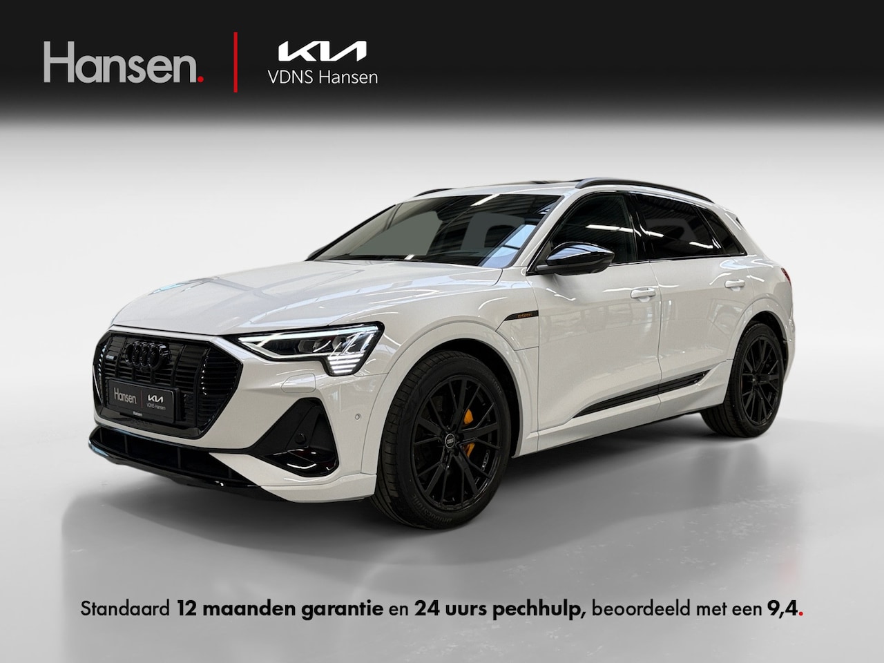 Audi e-tron - 50 quattro S-Line 71 kWh I Black Edition I Panoramadak I Stoelverwarming I Memory I Adapti - AutoWereld.nl