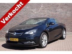 Opel Cascada - 1.4 Turbo ecoFLEX Cosmo, zwart metallic, zwart leder, navi, PDC, prachtige auto