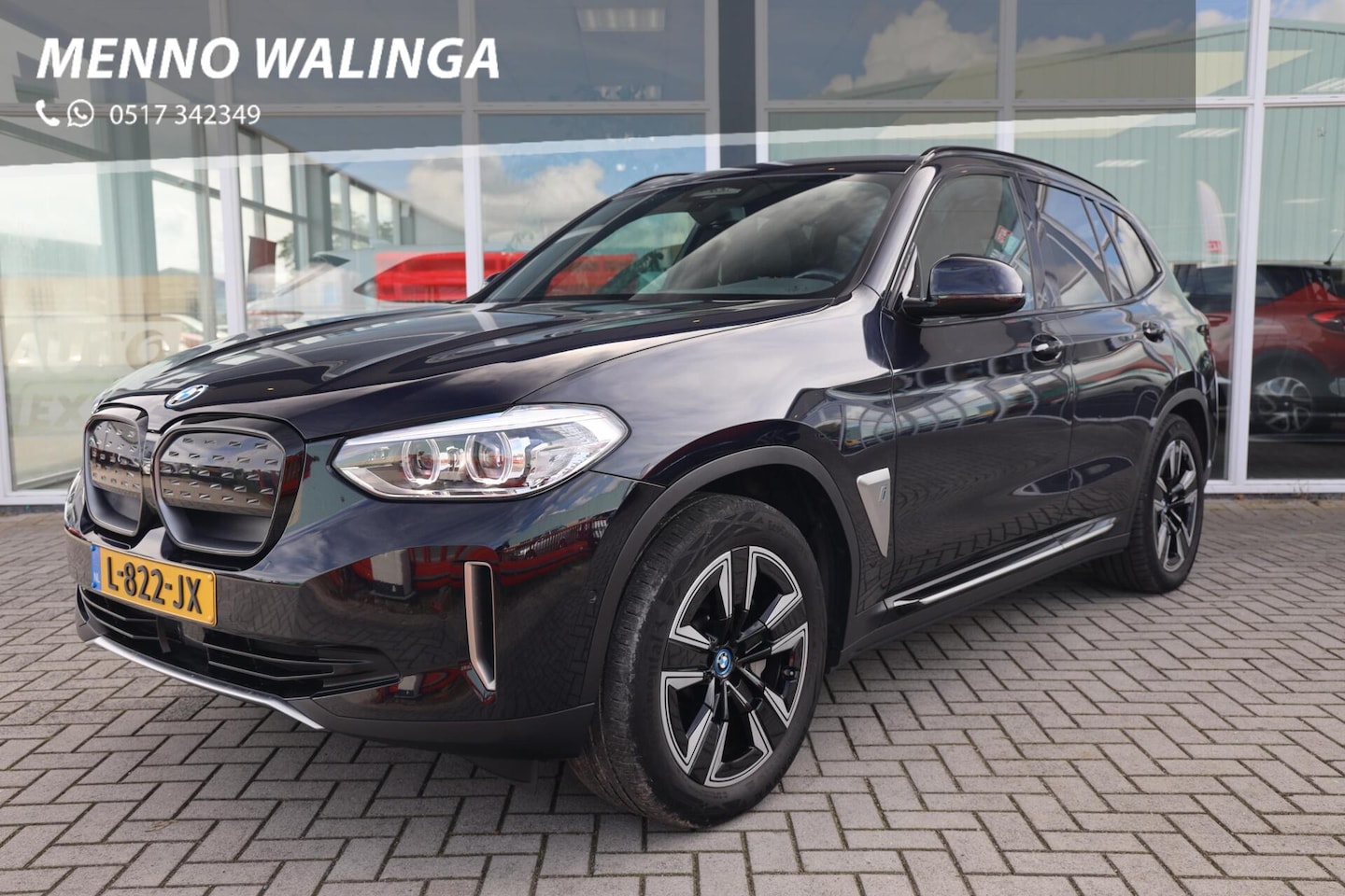 BMW iX3 - Executive 80 kWh|Pano|Applecarplay|Adapt.cruise|Navi|Camera|Leder - AutoWereld.nl