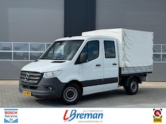 Mercedes-Benz Sprinter - 215 CDi 150pk Pick-Up dubbel Cabine automaat 6 pers. Open laadbak