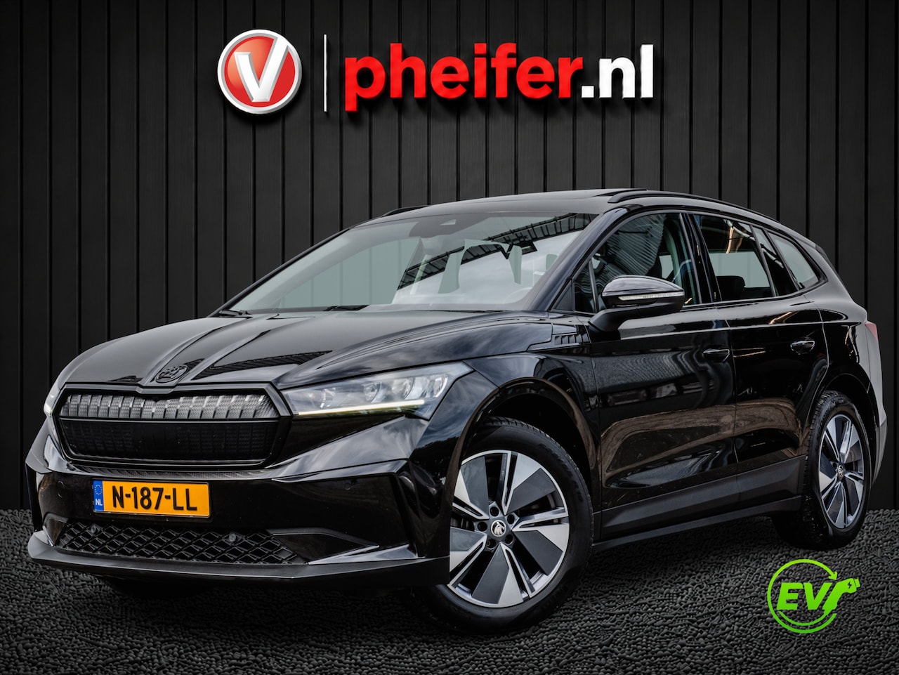 Skoda Enyaq iV - 60 SOH 91% Panoramadak/ Carplay/ Navigatie/ Camera/ 19" Lmv/ Cruise control - AutoWereld.nl