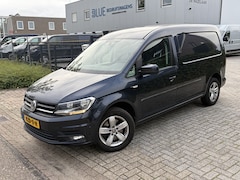 Volkswagen Caddy Maxi - 2.0 TDI 150PK Euro6 DSG-automaat Highline ✓ navigatie ✓ camera ✓ blauw metallic