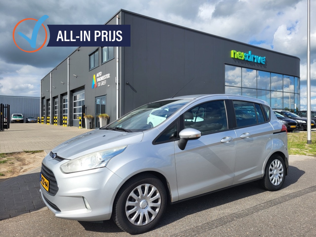 Ford B-Max - 1.0 EcoBoost 100 pk Trend Cruise-control Trekhaak - AutoWereld.nl