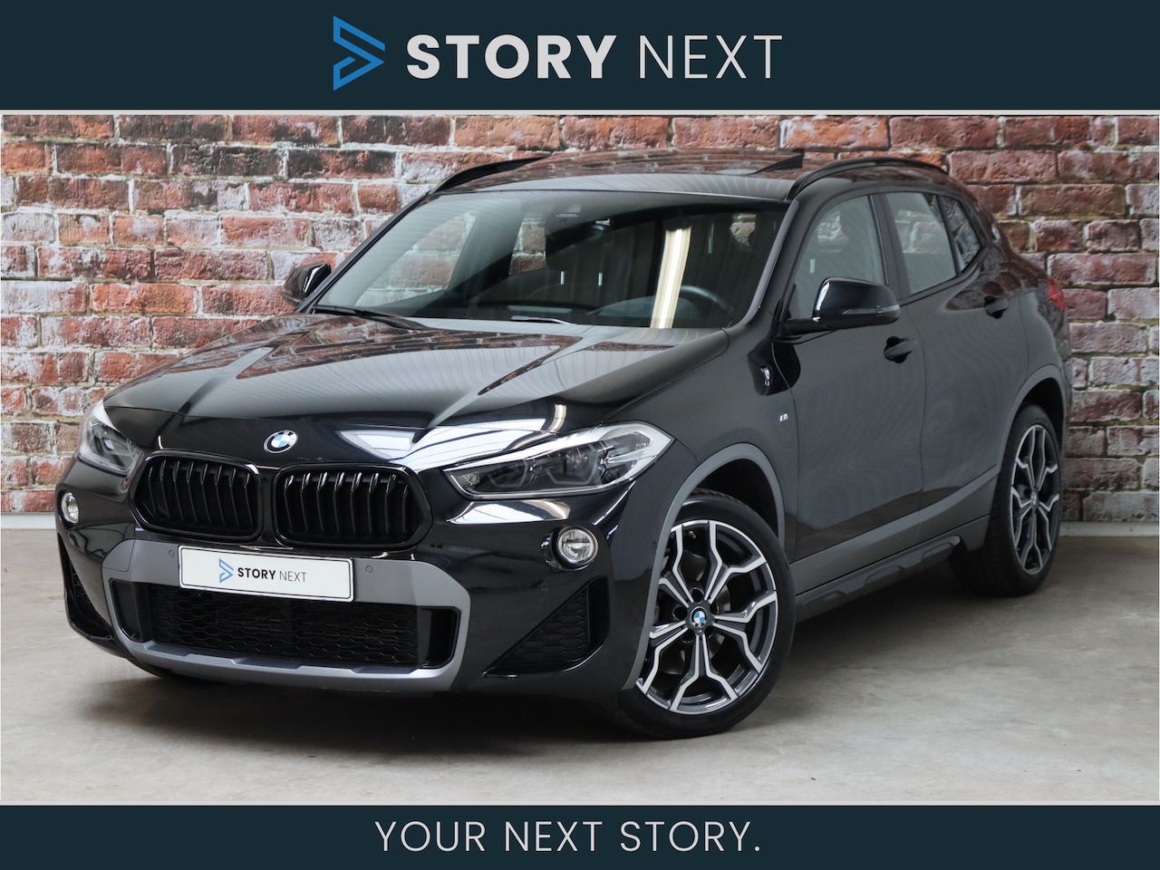 BMW X2 - sDrive20i High Executive M Sport Pakket Automaat / Navigatiesysteem Plus / Leder / Panoram - AutoWereld.nl