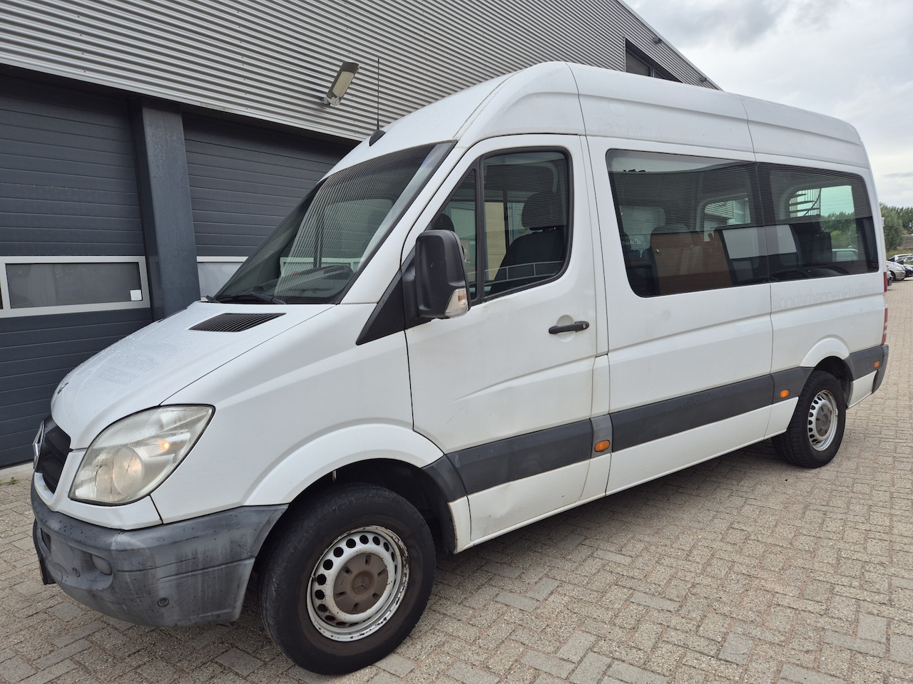 Mercedes-Benz Sprinter - 311 CDI automaat MARGE rolstoelbus 9-pers millieuzone vrij lang hoog366 HD - AutoWereld.nl