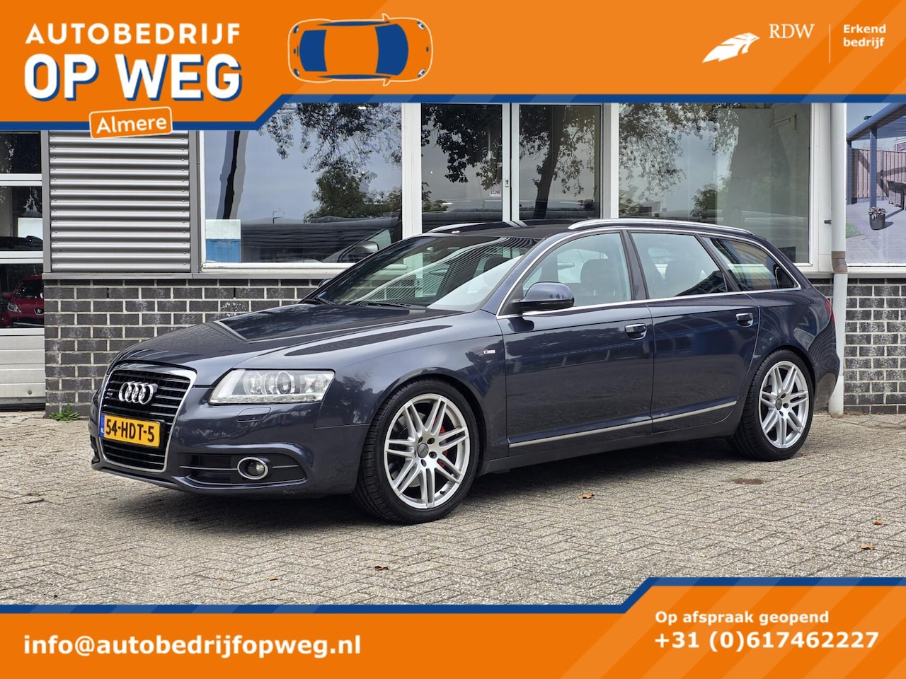 Audi A6 Avant - 3.0 TFSI Quattro Pro Line | Inruilkoopje | Automaat | Leder | Trekhaak | Nieuwe APK - AutoWereld.nl