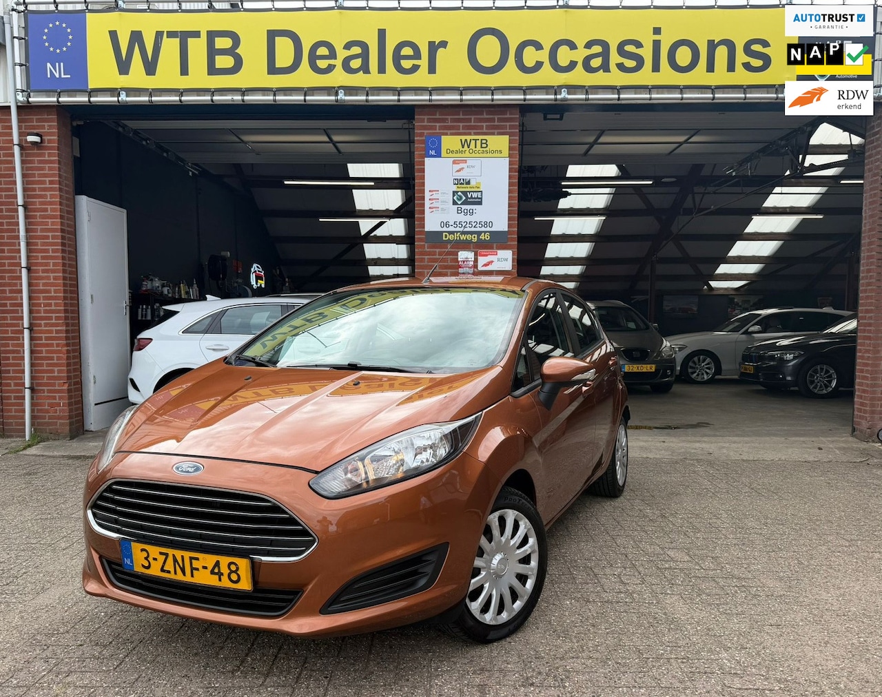 Ford Fiesta - 1.0 Style 1.0 Style, Trekhaak, Navi, Airco, Dealer oh., - AutoWereld.nl