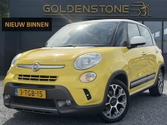 Fiat 500 L - 0.9 TwinAir Trekking ✓2e Eigenaar✓Navi✓Stoelverw✓105pk✓Halfleder✓Airco✓Cruise✓6 Bak✓17''Lm