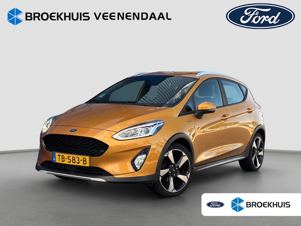 Ford Fiesta - 1.0 Active First Edition | Trekhaak | Adap. Cruise | B&O Audio | Apple Carplay | Navigatie - AutoWereld.nl
