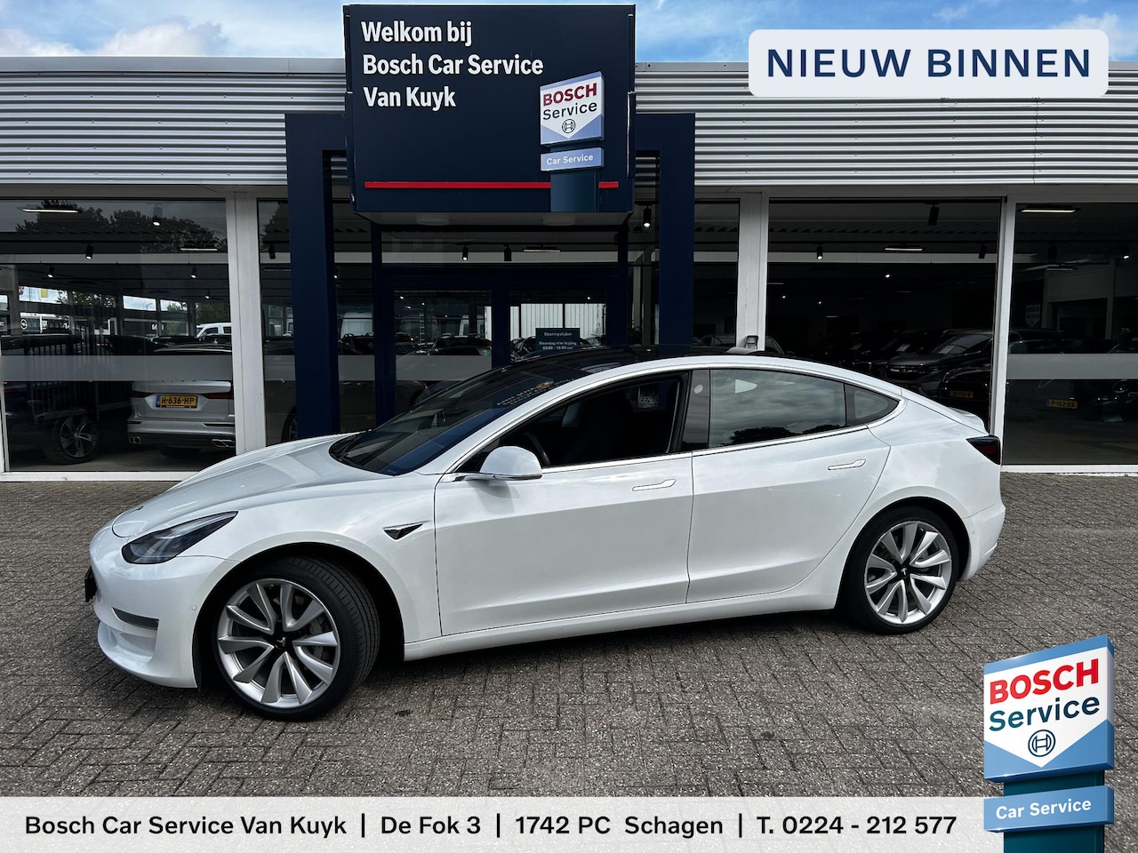 Tesla Model 3 - Long Range AWD 75 kWh / NL-Auto / 1-Ste Eigenaar / SOH 86.1% / Full Self-Driving Computer - AutoWereld.nl