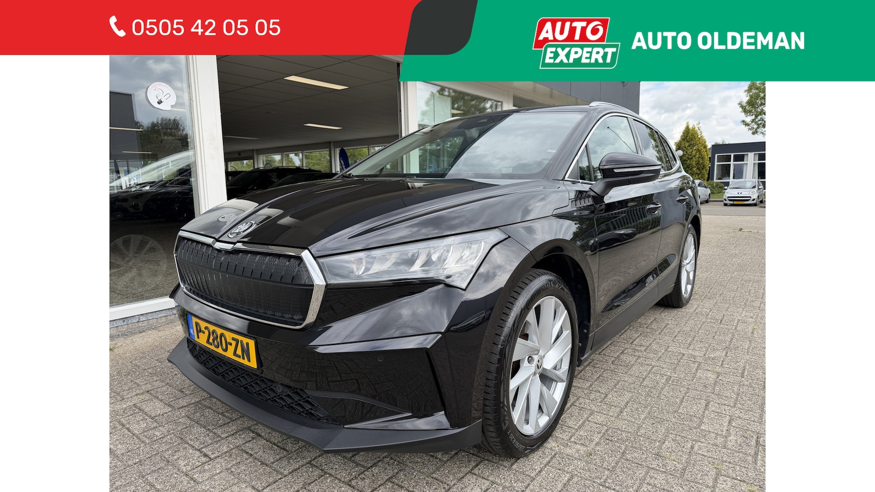 Skoda Enyaq iV - 60 Loft SOH 93.9% Trekhaak Adapt.Cruise Stoelverwarming - AutoWereld.nl