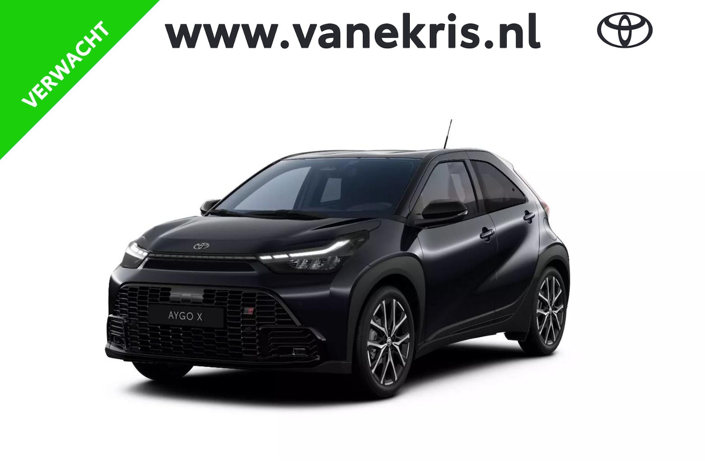 Toyota Aygo X - Hybrid 115 GR Sport Hybrid 115 GR Sport , Cabrio-dak, Nieuw en snel leverbaar (oktober 2026) met €1.500 inruil - AutoWereld.nl