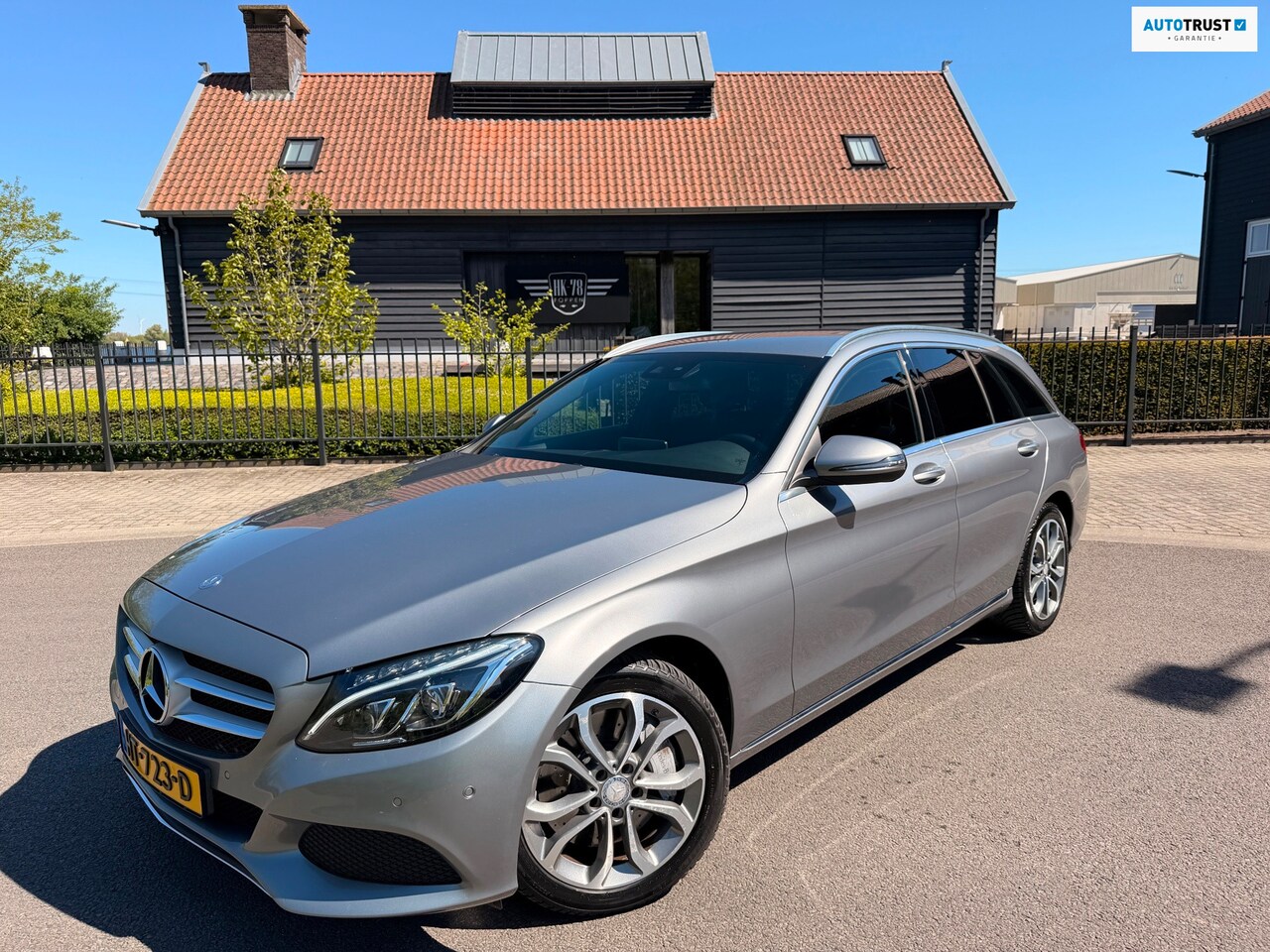 Mercedes-Benz C-klasse Estate - 350 e Plug in Hybride Lease Edition Burmester-Systeem Leer Navi Led-Xenon - AutoWereld.nl