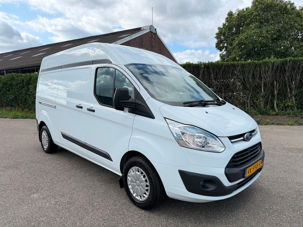 Ford Transit Custom - 2.2 TDCI 130PK L2H2 - AC - 2x SCHUIFD. - AutoWereld.nl