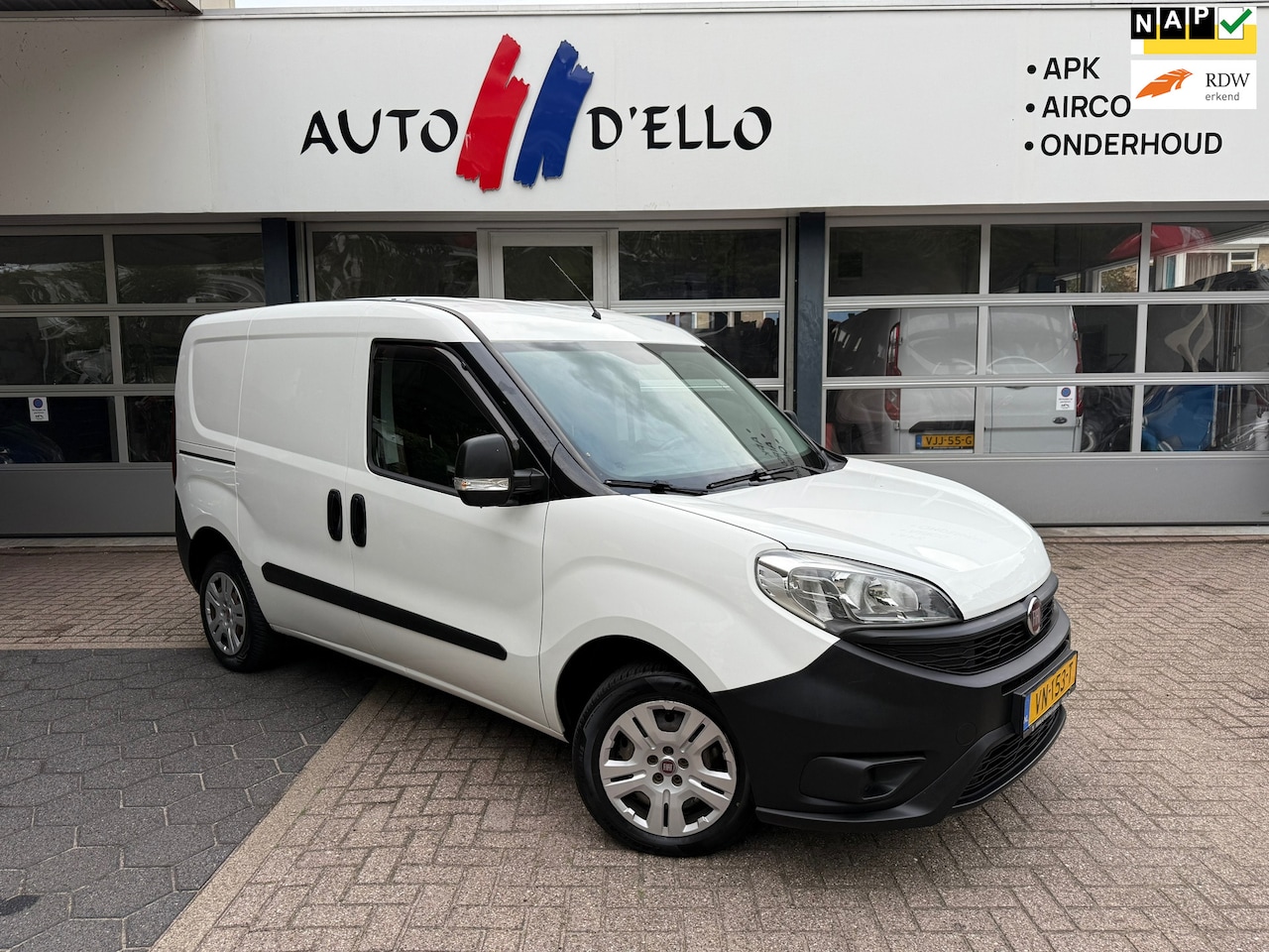 Fiat Doblò Cargo - 1.3 MJ L1H1 Actual AIRCO|TREKHAAK|SCHUIFDEUR|CRUISE|DISTRIBUTIEKETTING VV. - AutoWereld.nl