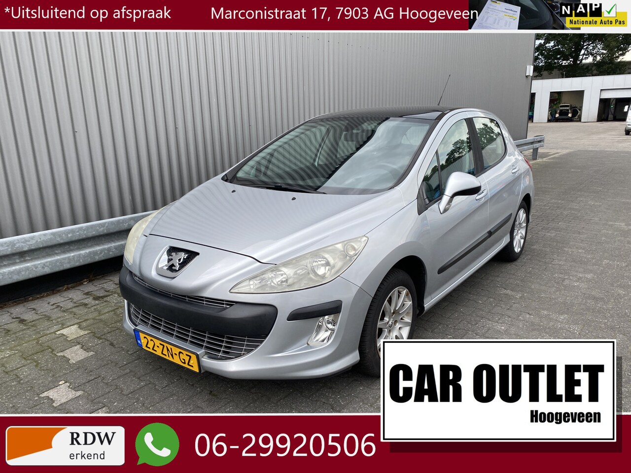 Peugeot 308 - 1.6 VTi XS Clima, Pano, CC, LM, Afn.Trekh, – Inruil Mogelijk – - AutoWereld.nl