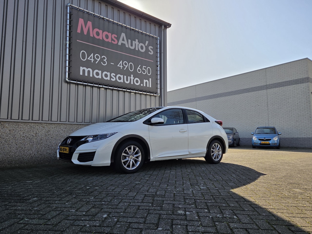 Honda Civic - 1.4i Comfort uitvoering parelmoer- wit / metalic 1e eigenaar !!! - AutoWereld.nl