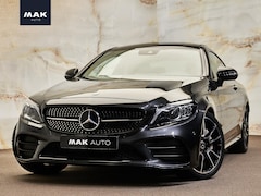 Mercedes-Benz C-klasse Coupé - 300 AMG Line , NL-auto, pano, Burmester, 360 camera, memory, keyless