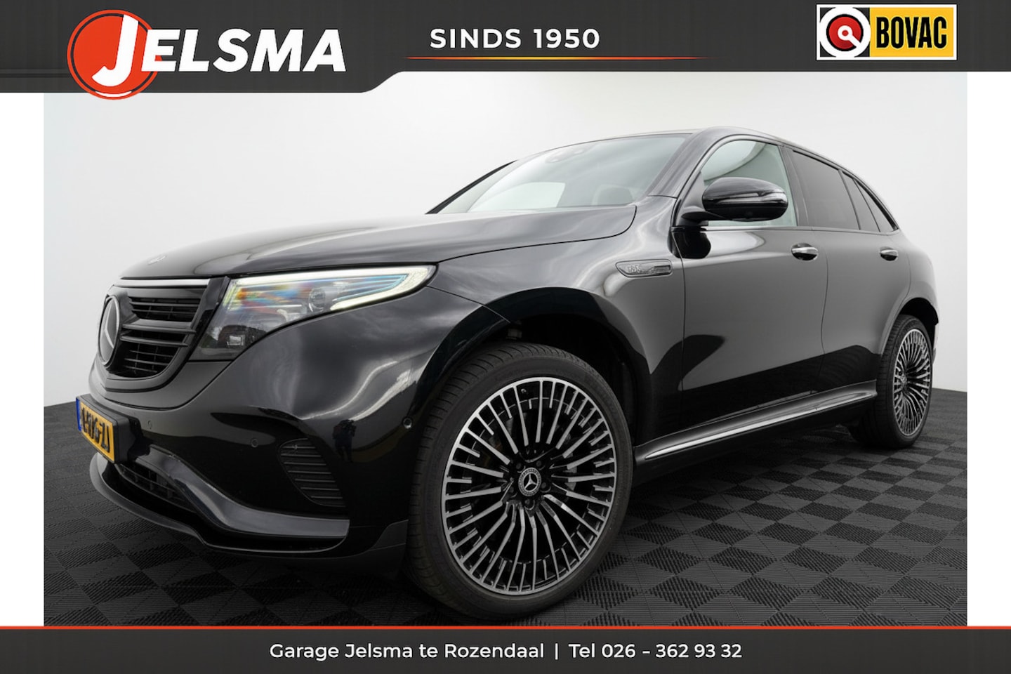 Mercedes-Benz EQC - 400 4MATIC AMG Line Premium+ Burmeister | Schuifdak | Trekhaak - AutoWereld.nl